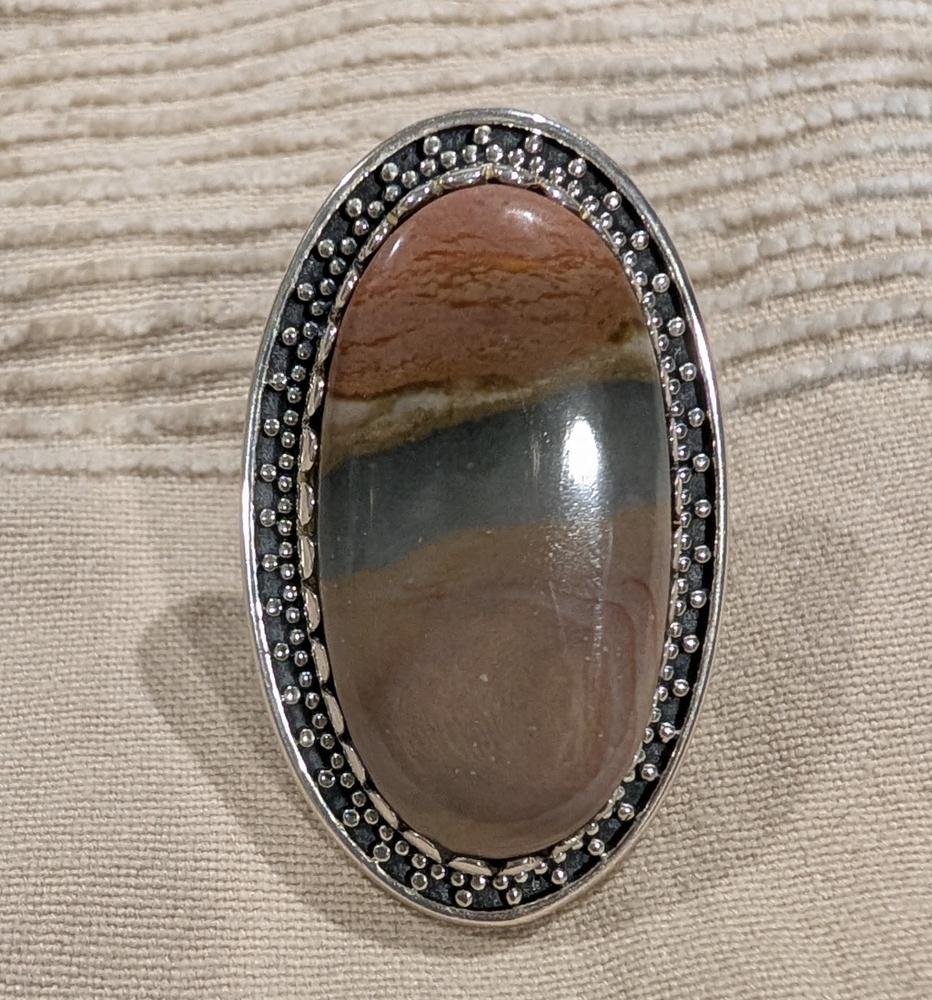 Goldie Lew FRENCHY RING | POLYCHROME JASPER